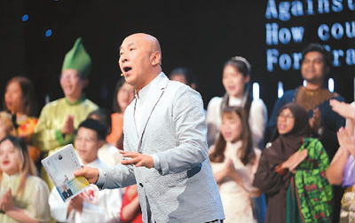 万向注册：“唱读古诗学汉语”受中外学子欢迎